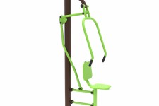 單人坐推訓練器