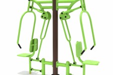 雙人坐推訓練器