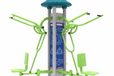 三人坐拉訓練器