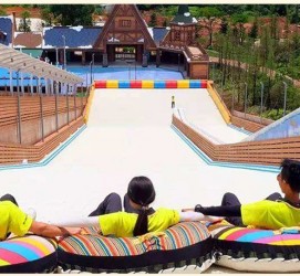 網紅旱雪毯設備