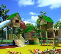 兒童木質滑梯28