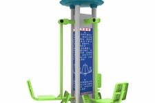 三人坐蹬訓練器