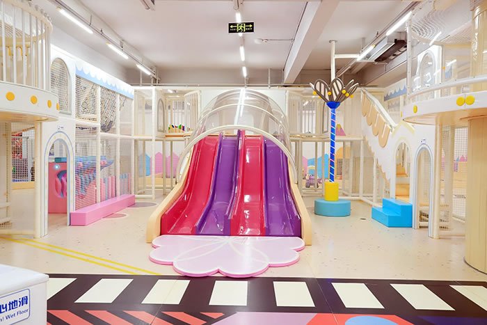 室內不銹鋼滑梯設備 室內不銹鋼滑梯設備