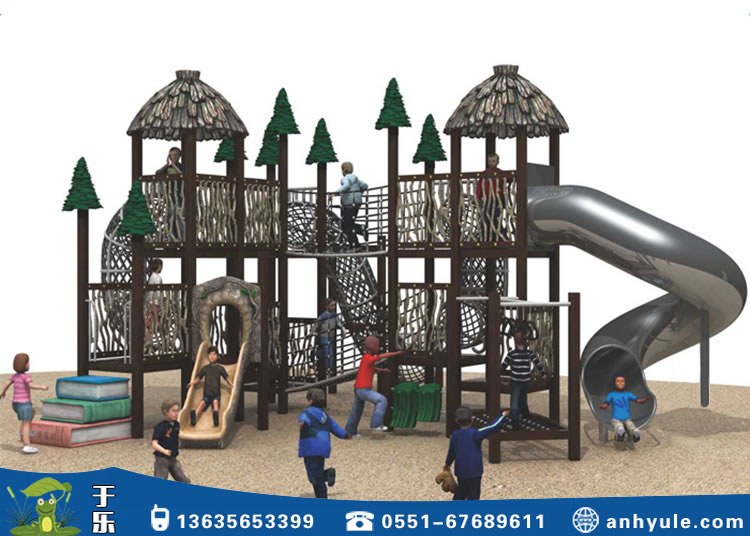 無動力滑梯設備