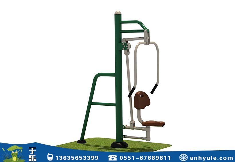 戶外健身設(shè)備坐推訓(xùn)練器