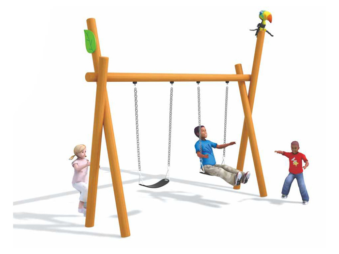 兒童滑梯秋千組合