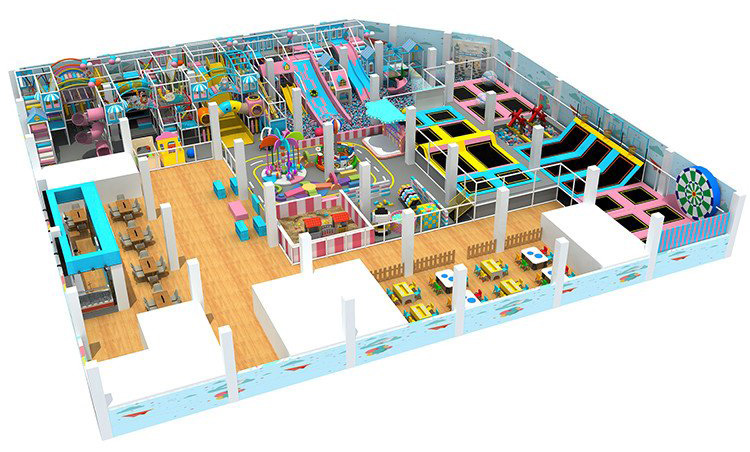 大型蹦床設備 大型蹦床設備