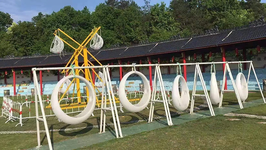 網紅發光秋千游樂設備 網紅發光秋千游樂設備