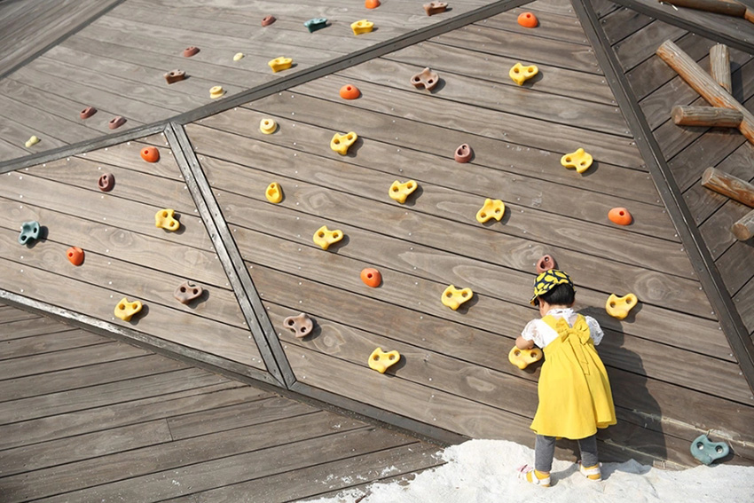 兒童攀巖墻設施