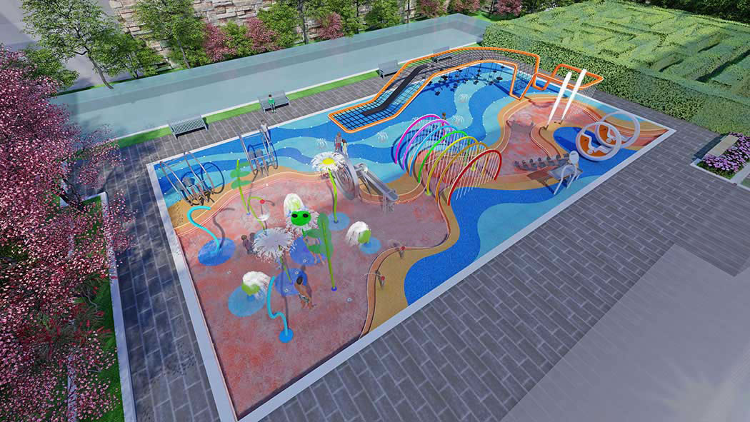 兒童水上樂園設施