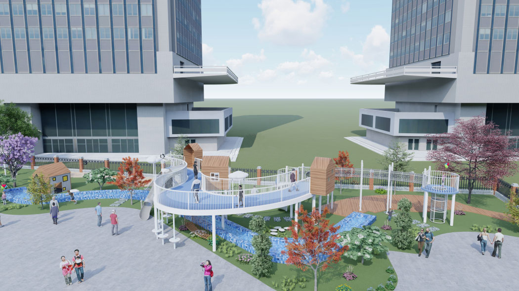 大型組合滑梯設(shè)備 大型組合滑梯設(shè)備