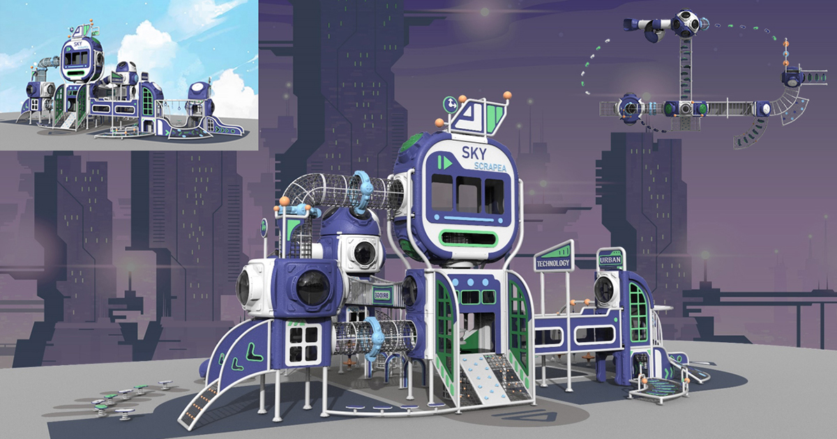 大型組合滑梯設備 大型組合滑梯設備