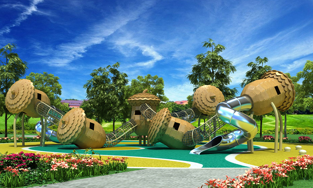 大型組合滑梯設備 大型組合滑梯設備