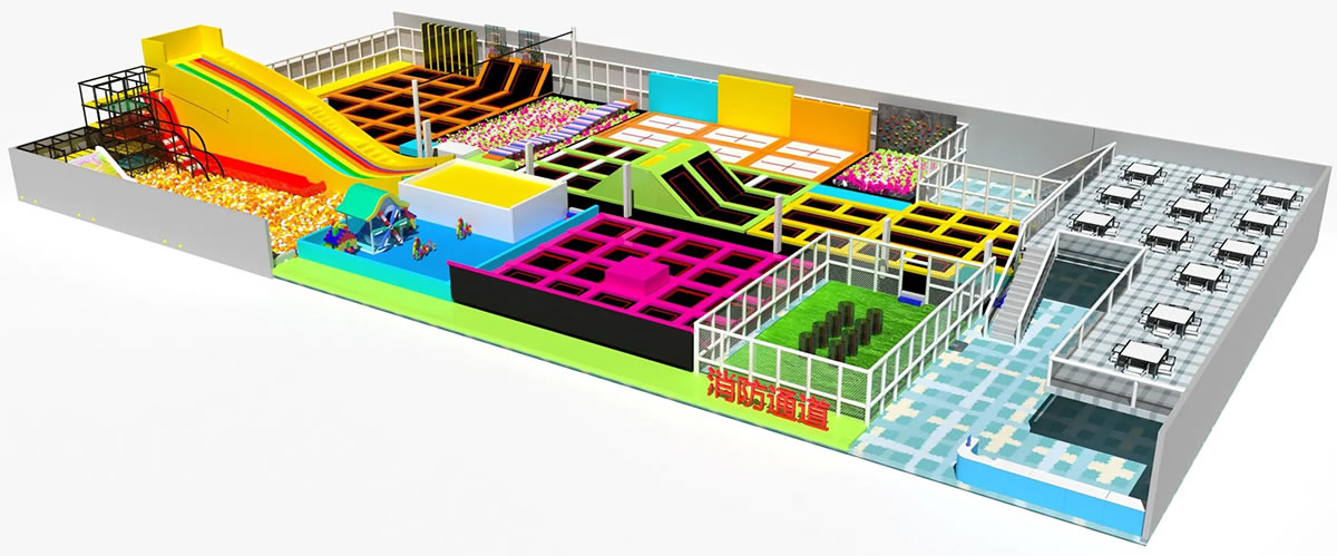 大型蹦床設備廠家