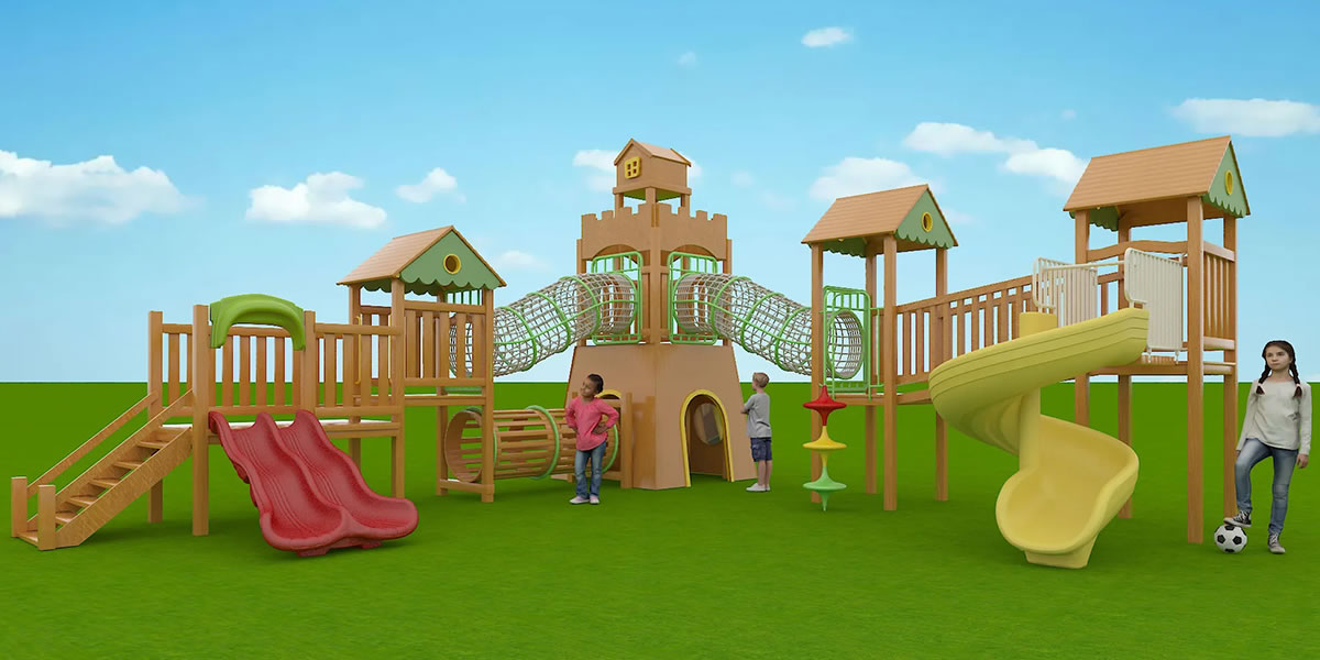 木質滑梯設備廠家 木質滑梯設備廠家