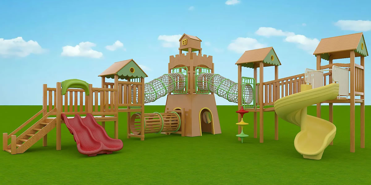 木質滑梯設備廠家 木質滑梯設備廠家