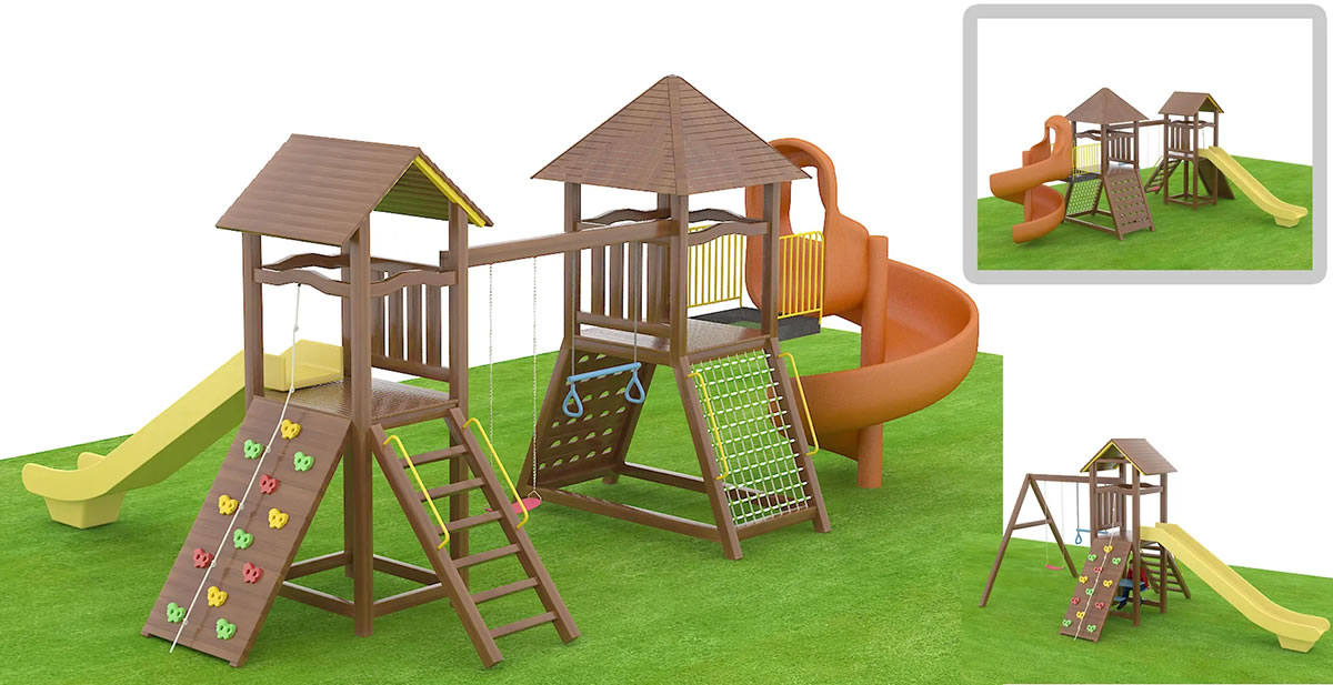 木質滑梯設備廠家 木質滑梯設備廠家