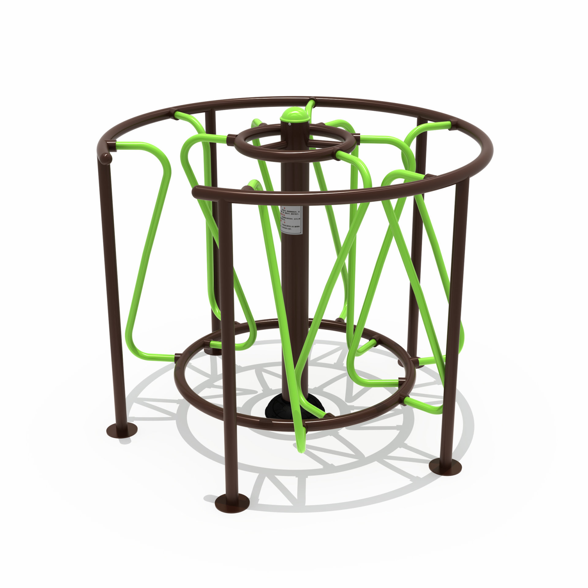 小區健身器材圓形呼啦橋