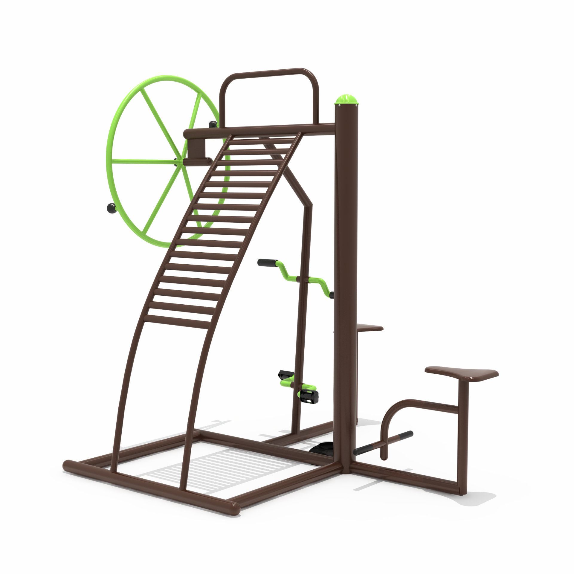 小區健身器材四聯康復器