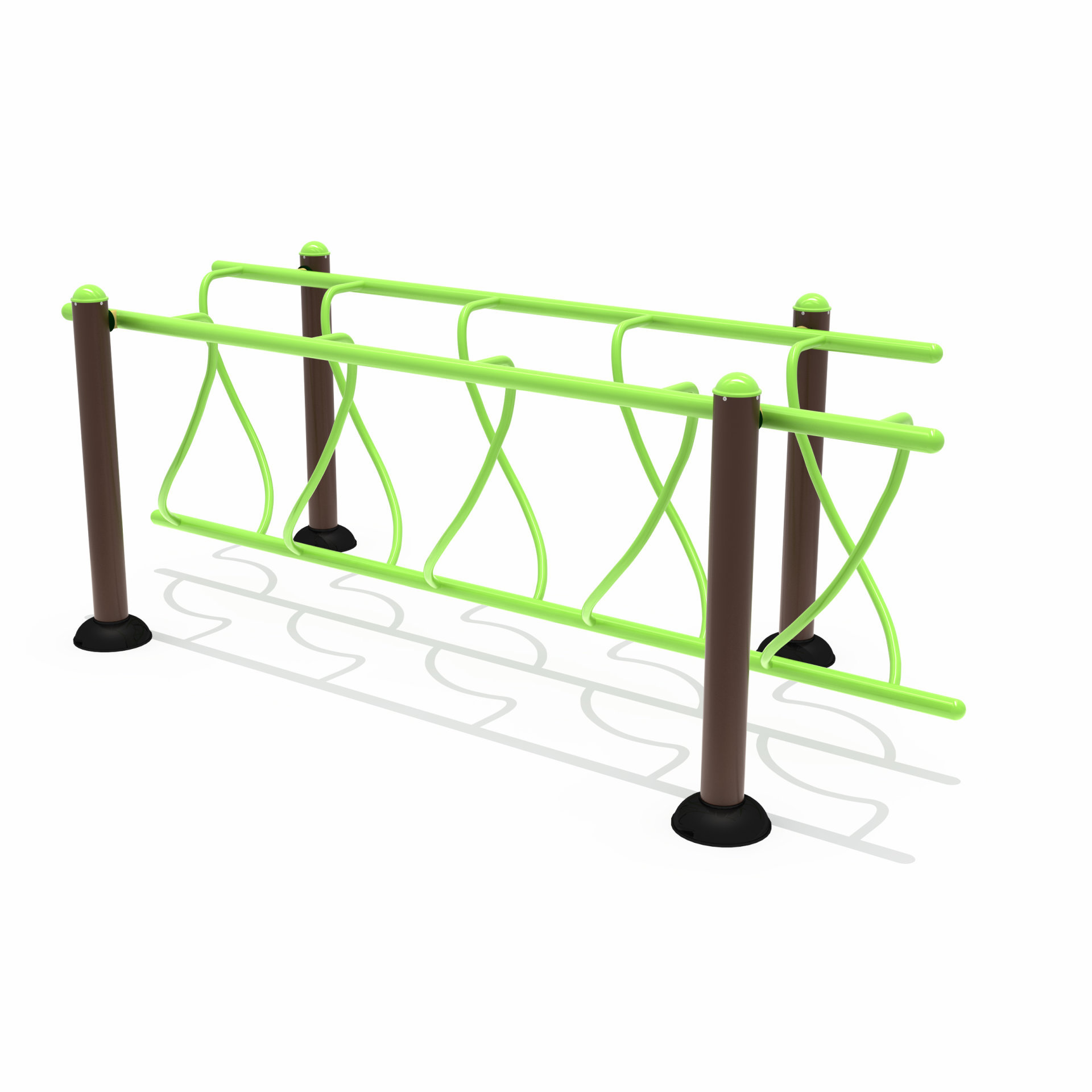 小區健身器材呼拉橋