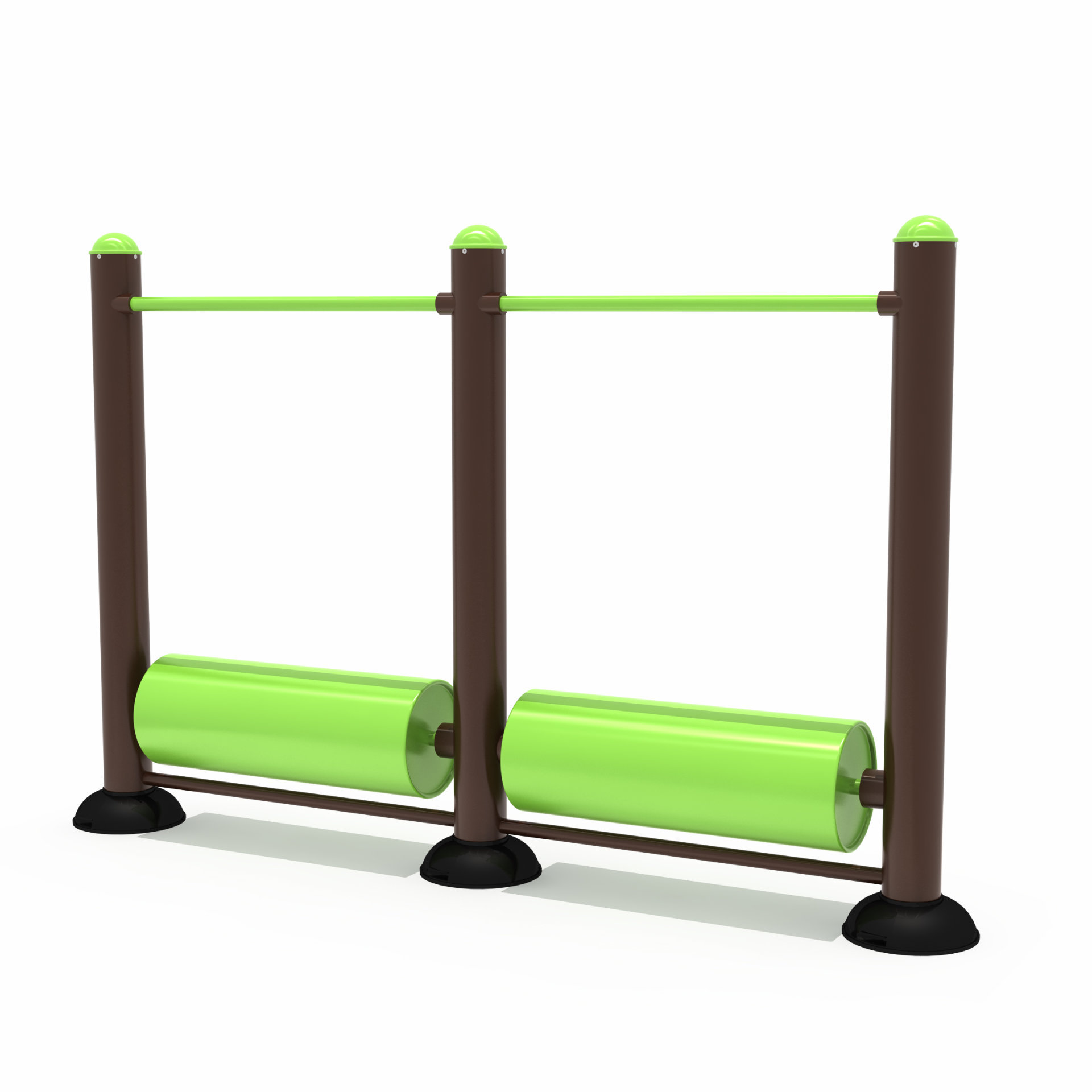 小區健身器材雙人水車