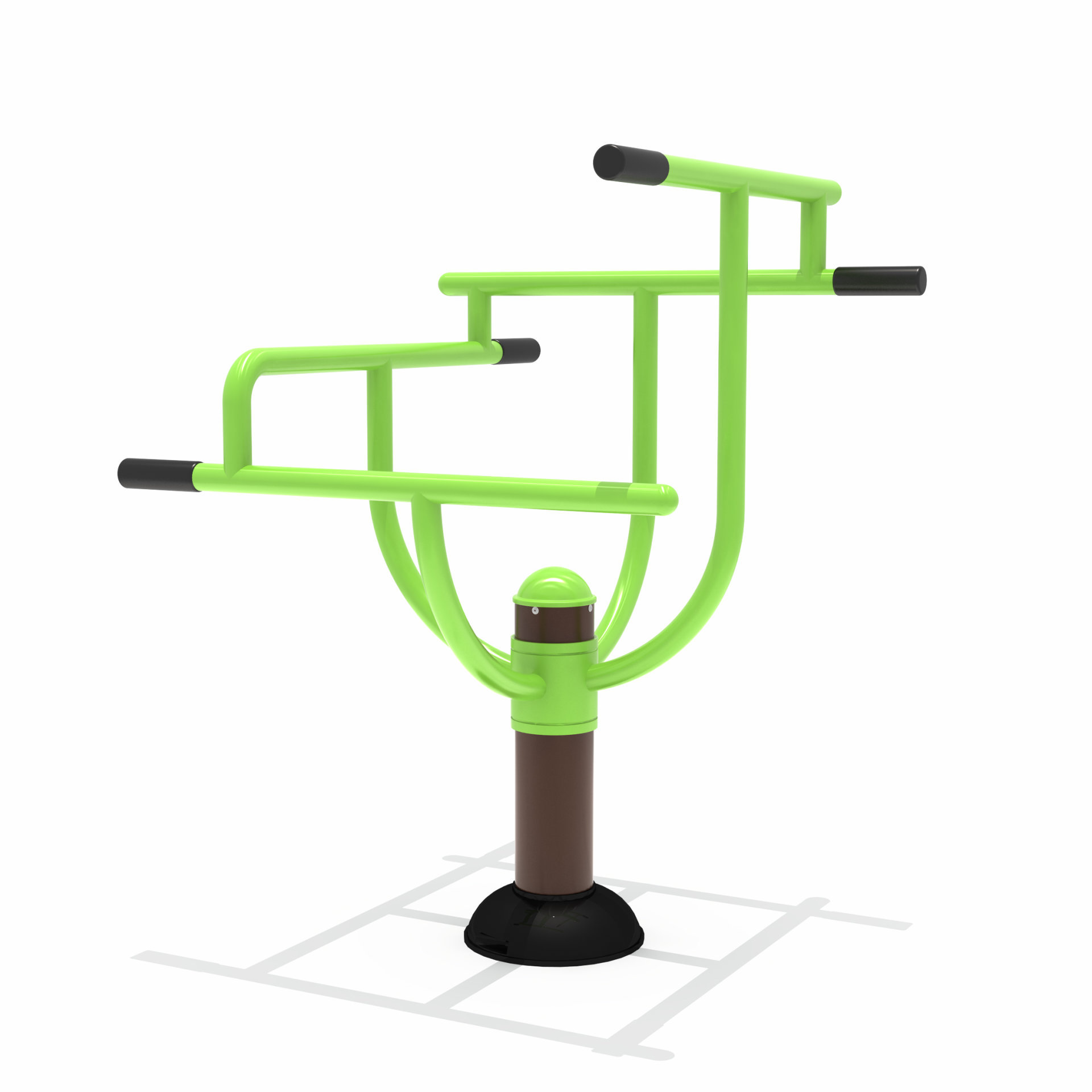 小區(qū)健身器材壓腿器